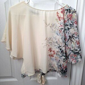 Zara Flowy Floral Top